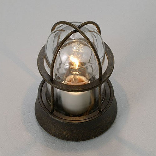 真鍮製ガーデンライト・BH1000 AN CL（普通球・クリアーガラスタイプ）700125[L-535]