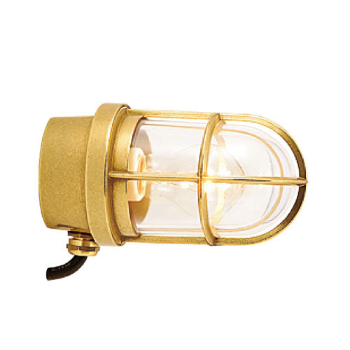 真鍮製ガーデンライトBH2296 CL（普通球・クリアーガラスタイプ）700193[L-571]