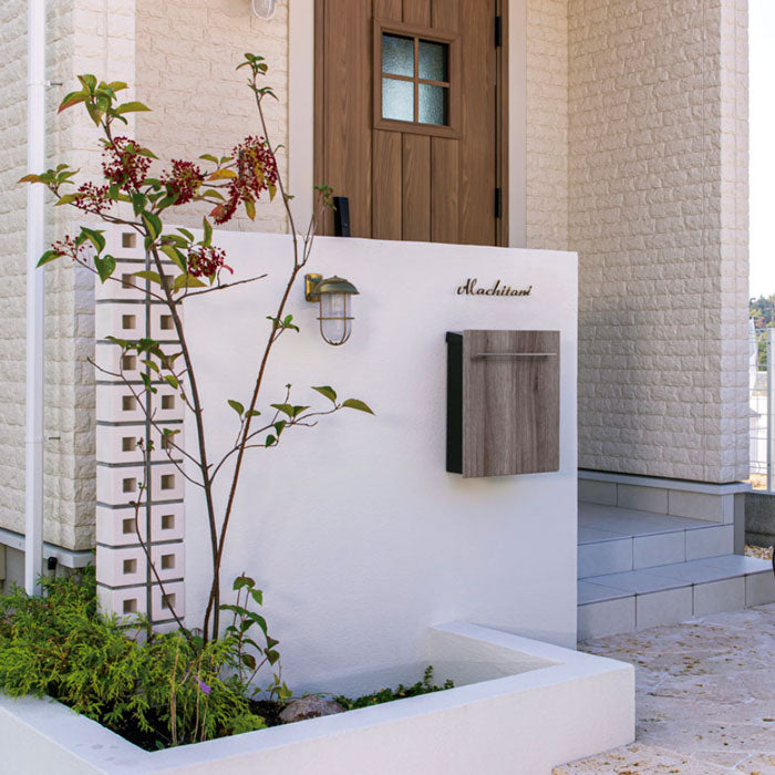 郵便ポスト・ノイエファイン ウッド（壁掛け/カラー：5色）[P-1066]