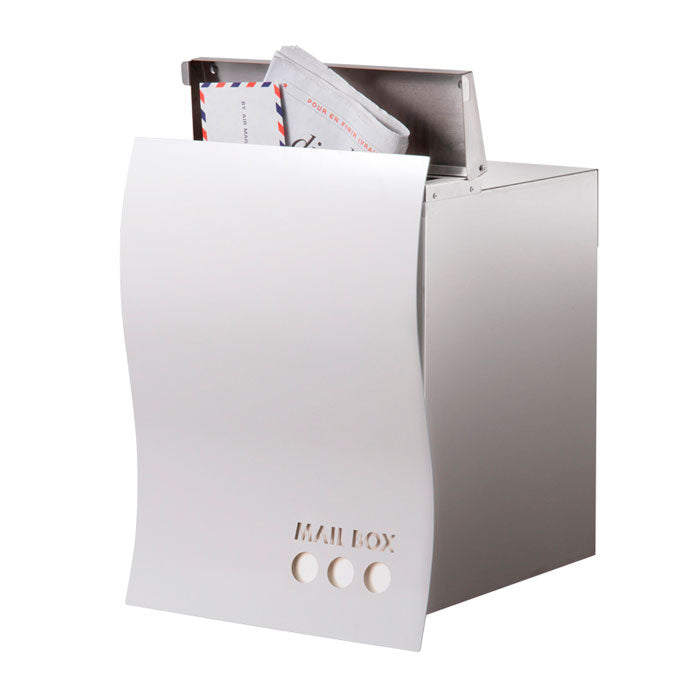 郵便ポスト・ナミ プラス アール ドロップ（埋め込み/カラー：2色）[P-1090]