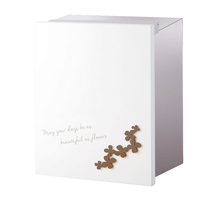 郵便ポスト・ブランシェットプラス フルール（埋め込み/カラー：4色）[P-1124]