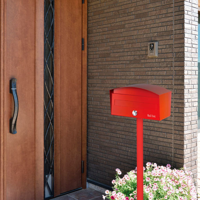 郵便ポスト・マカロン専用ステンレス ワンスタンド（カラー：5色）[P-1180]