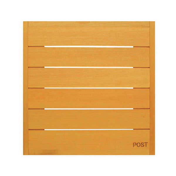 郵便ポスト・ディーポスト D-POST  ウッドパネル01（壁付け/カラー：2色）[P-1204]