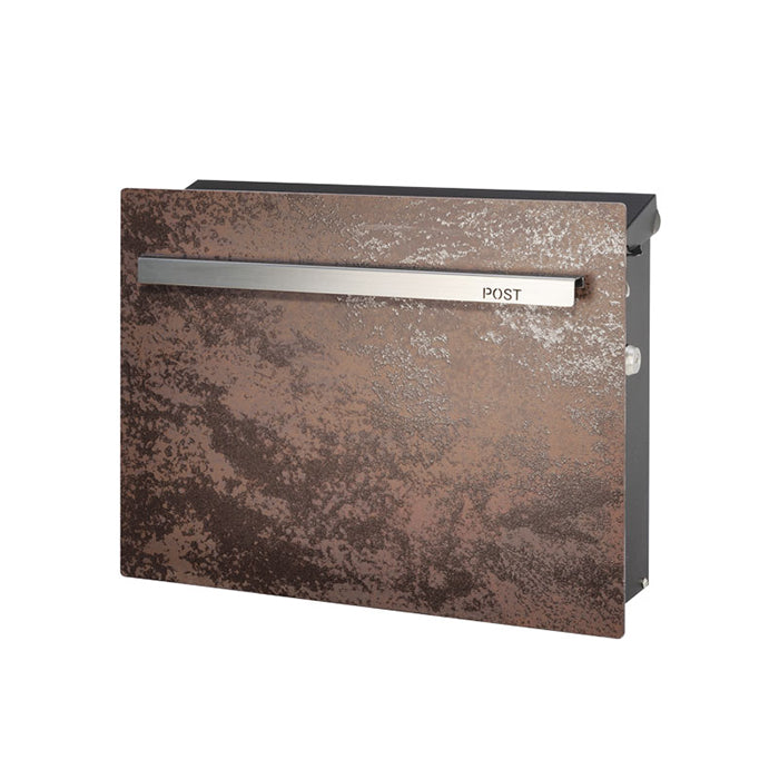 郵便ポスト・ノイエキューブ ラミナム （壁掛け仕様/本体カラー：6色）[P-750]