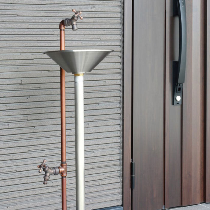 ガーデンシンク バル 左右仕様（ブラス）[W-644]