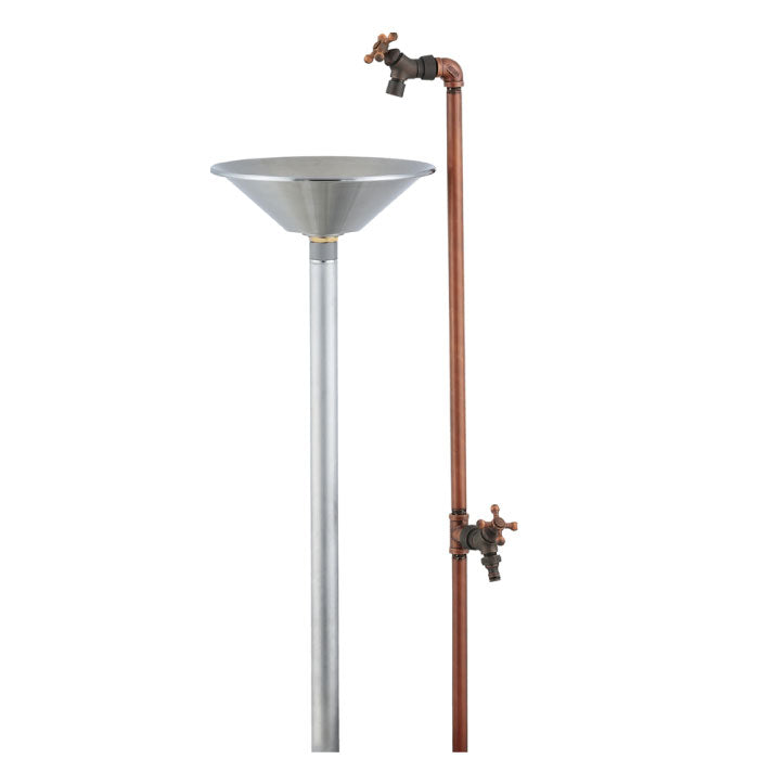 ガーデンシンク バル 左右仕様（セピア）[W-643]