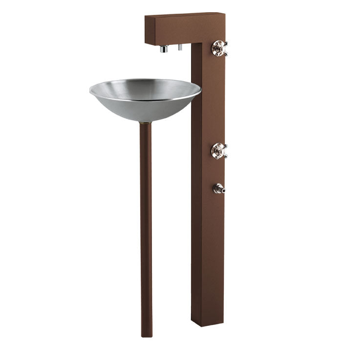 ガーデンシンク ライアン2（サテンブラウン）[W-649]